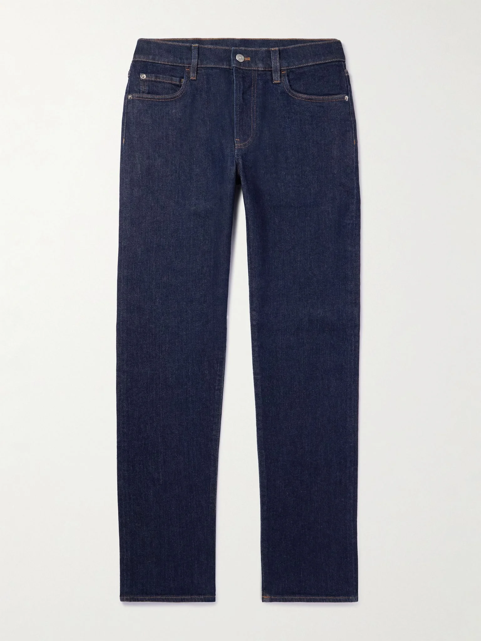 Straight-Leg Jeans Navy - 1