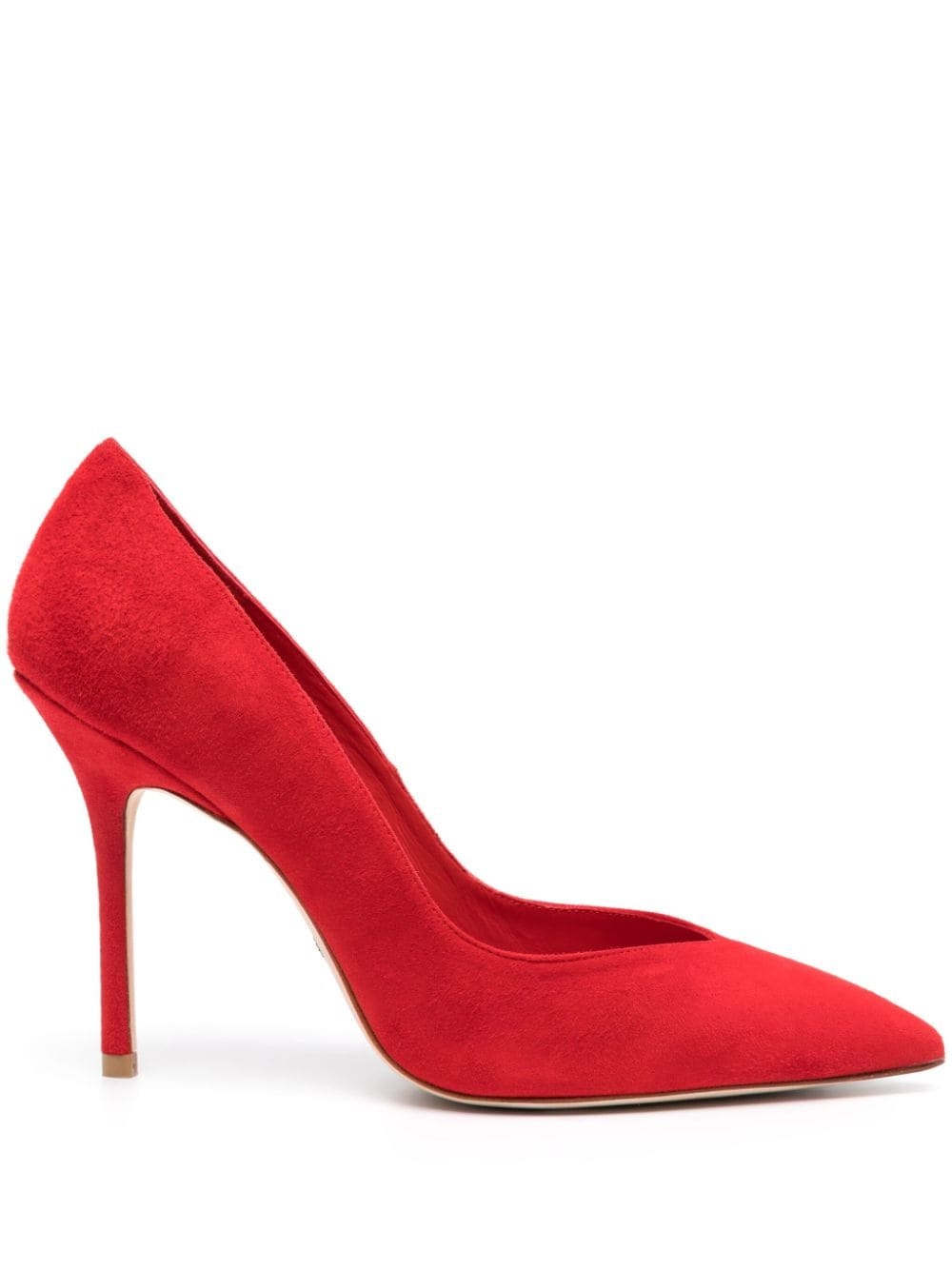 Eva 100mm suede pumps - 1