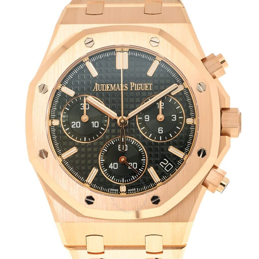 Audemars Piguet Royal Oak "50TH ANNIVERSARY" Chronograph Automatic Green Dial Men's Watch 26240OR.OO - 2