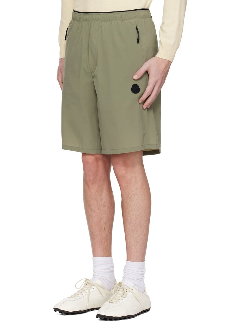 Moncler Khaki Matt B Swim Shorts outlook