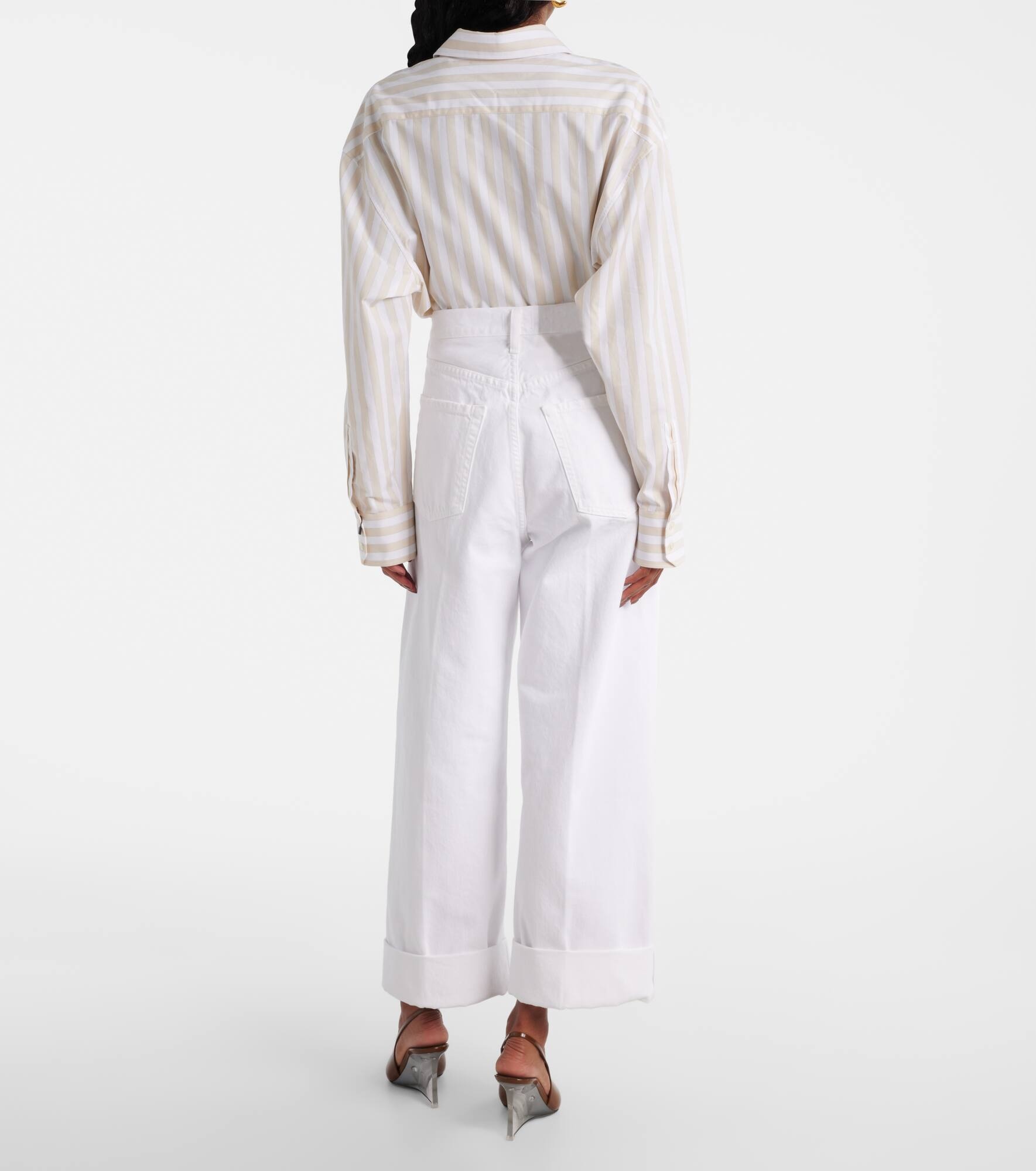Ayla high-rise wide-leg jeans - 3