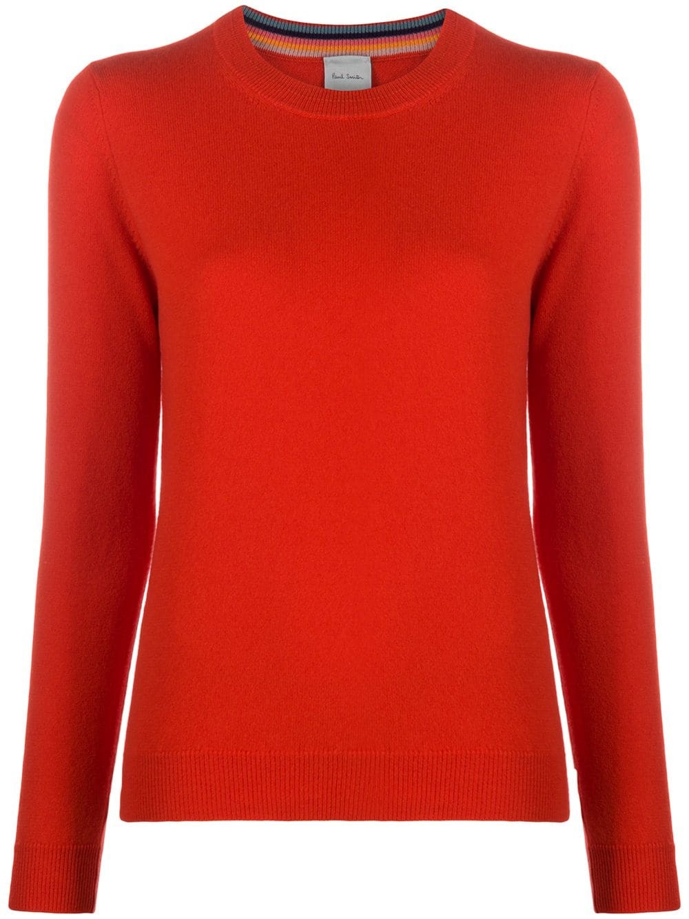 round neck cashmere jumper - 1