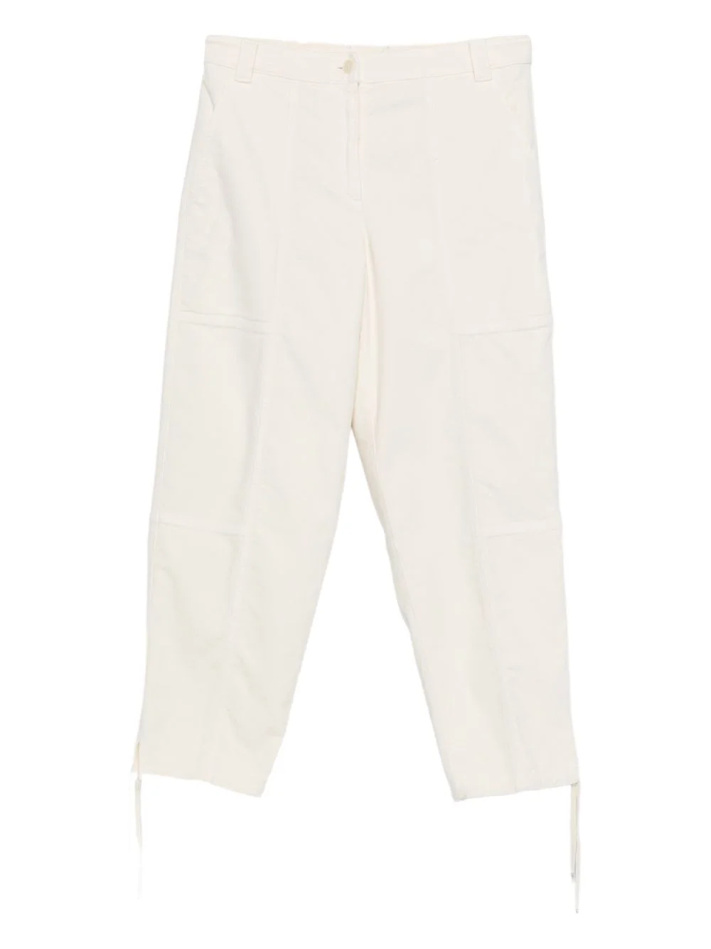 drawstring panelled trousers - 1
