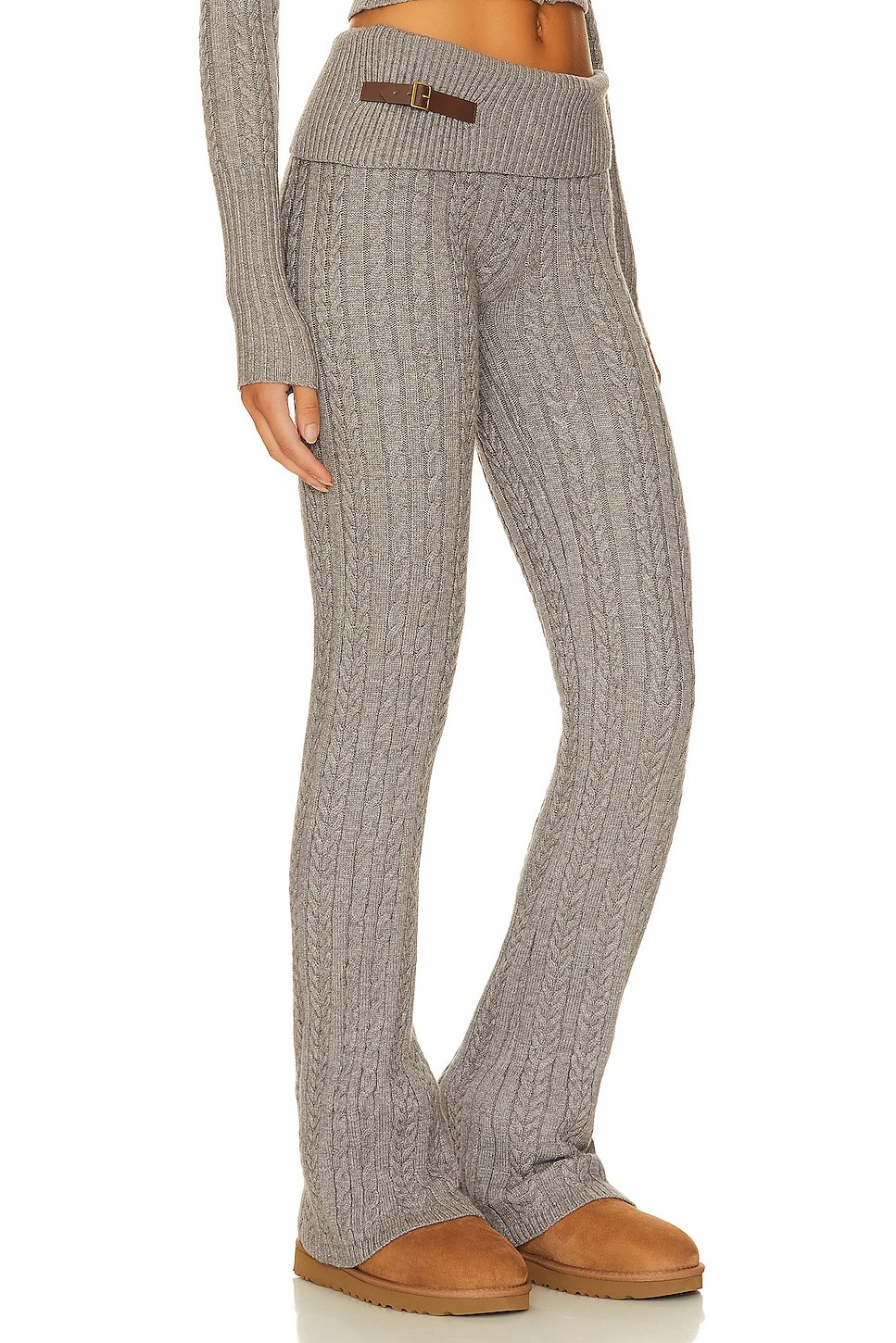 Fleur Cable Knit Pant - 2
