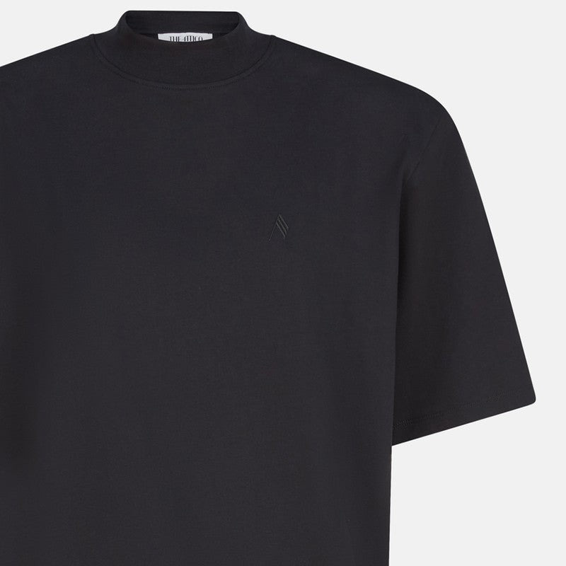 The Attico Black Cotton T-Shirt Women - 2