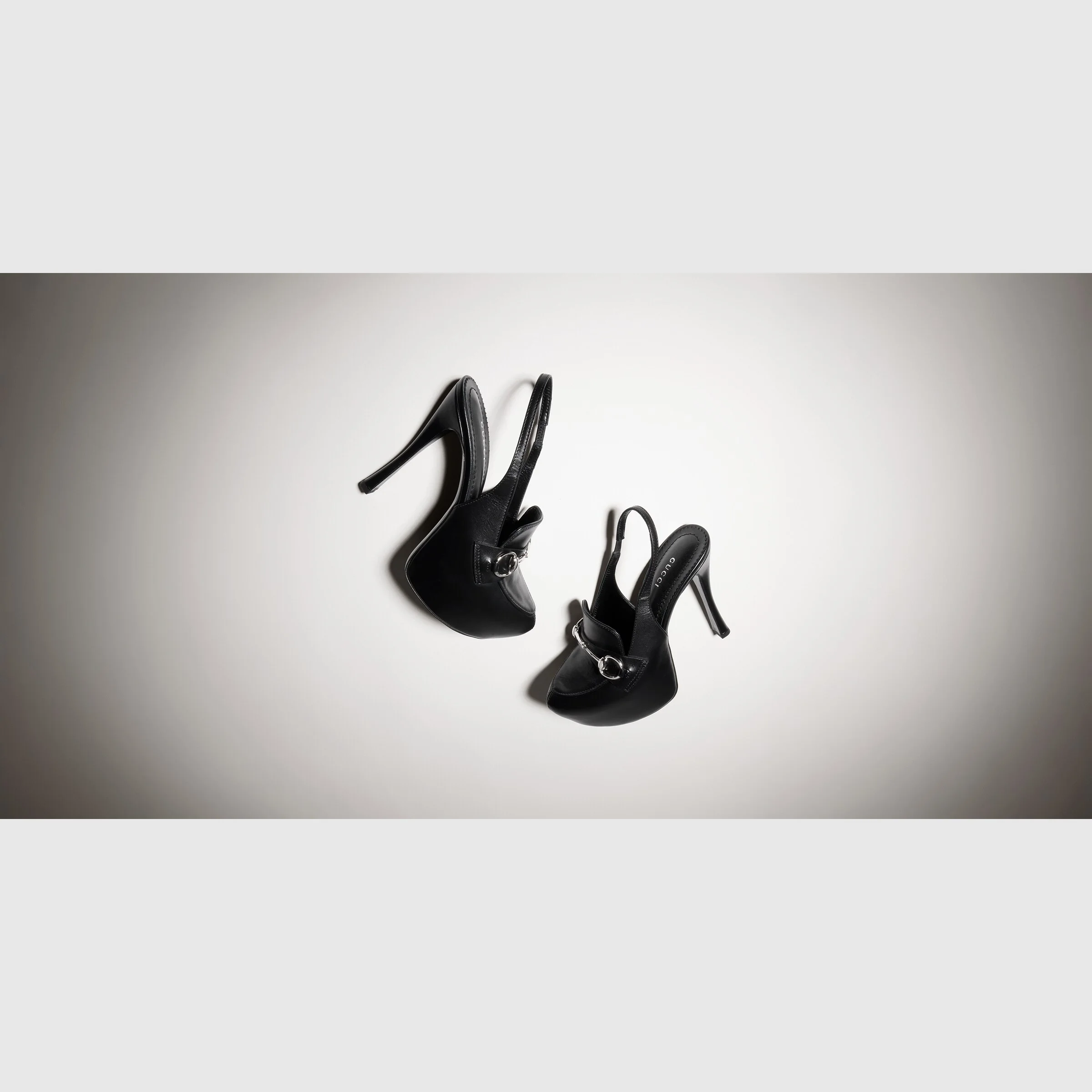 Women's platform slingback with Horsebit - 1
