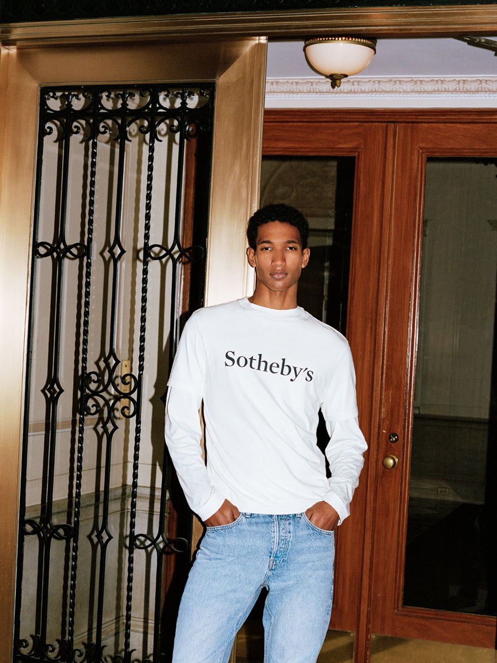 Sotheby's Unisex Classic Tee in White - 2