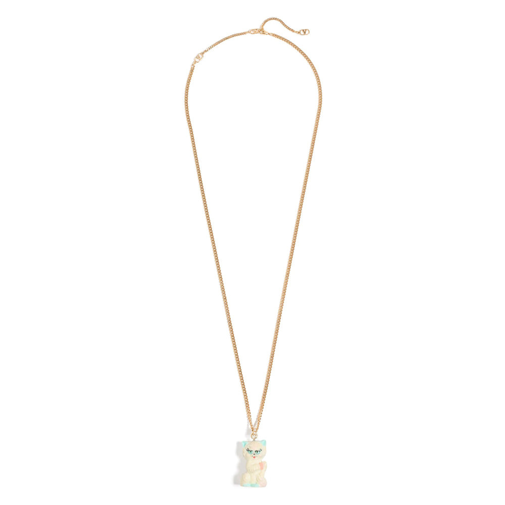 Valentino Garavani Gold Necklaces Men - 1