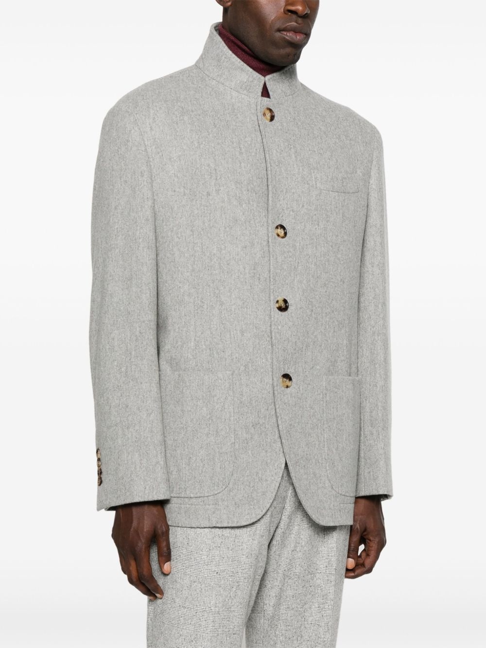 cashmere blazer - 3