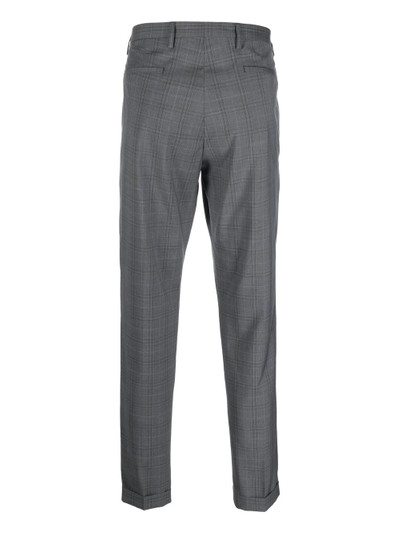 Paul Smith check-print straight-leg trousers outlook