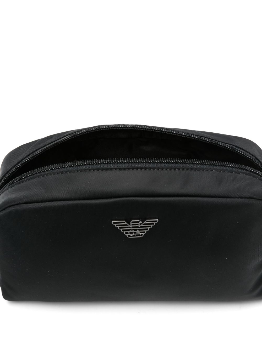 logo-plaque wash bag - 3