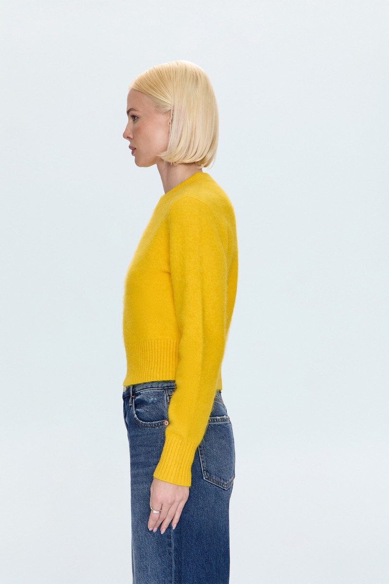 SARA SWEATER - CITRON 4