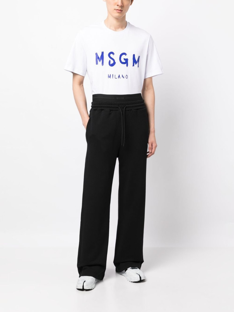 MSGM logo-print cotton T-Shirt outlook