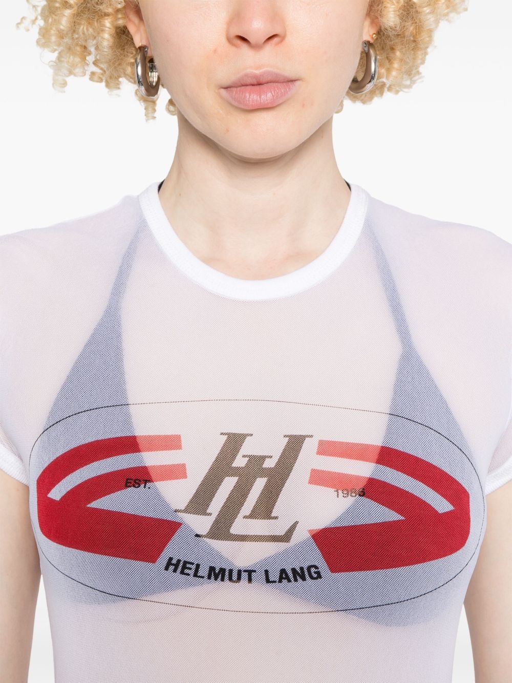 logo-print T-shirt - 5