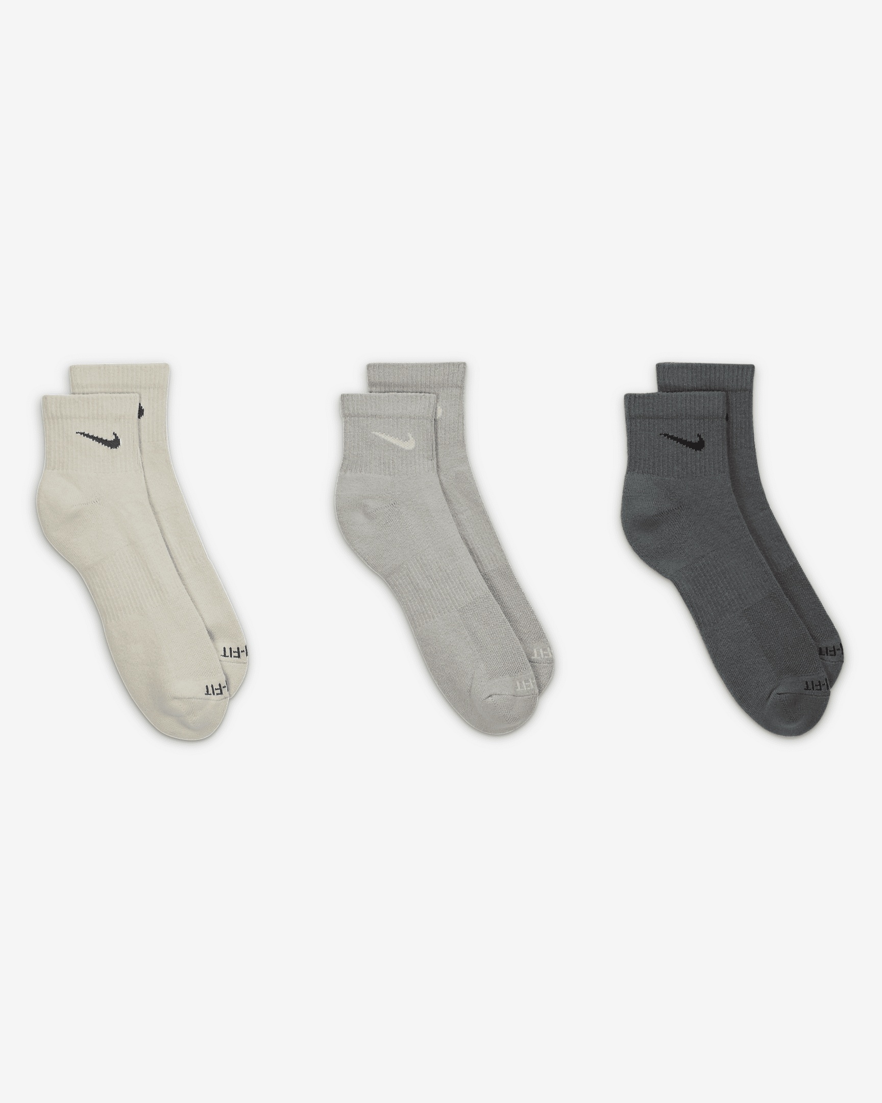 Nike Everyday Plus Cushioned Training Ankle Socks (3 Pairs) - 3