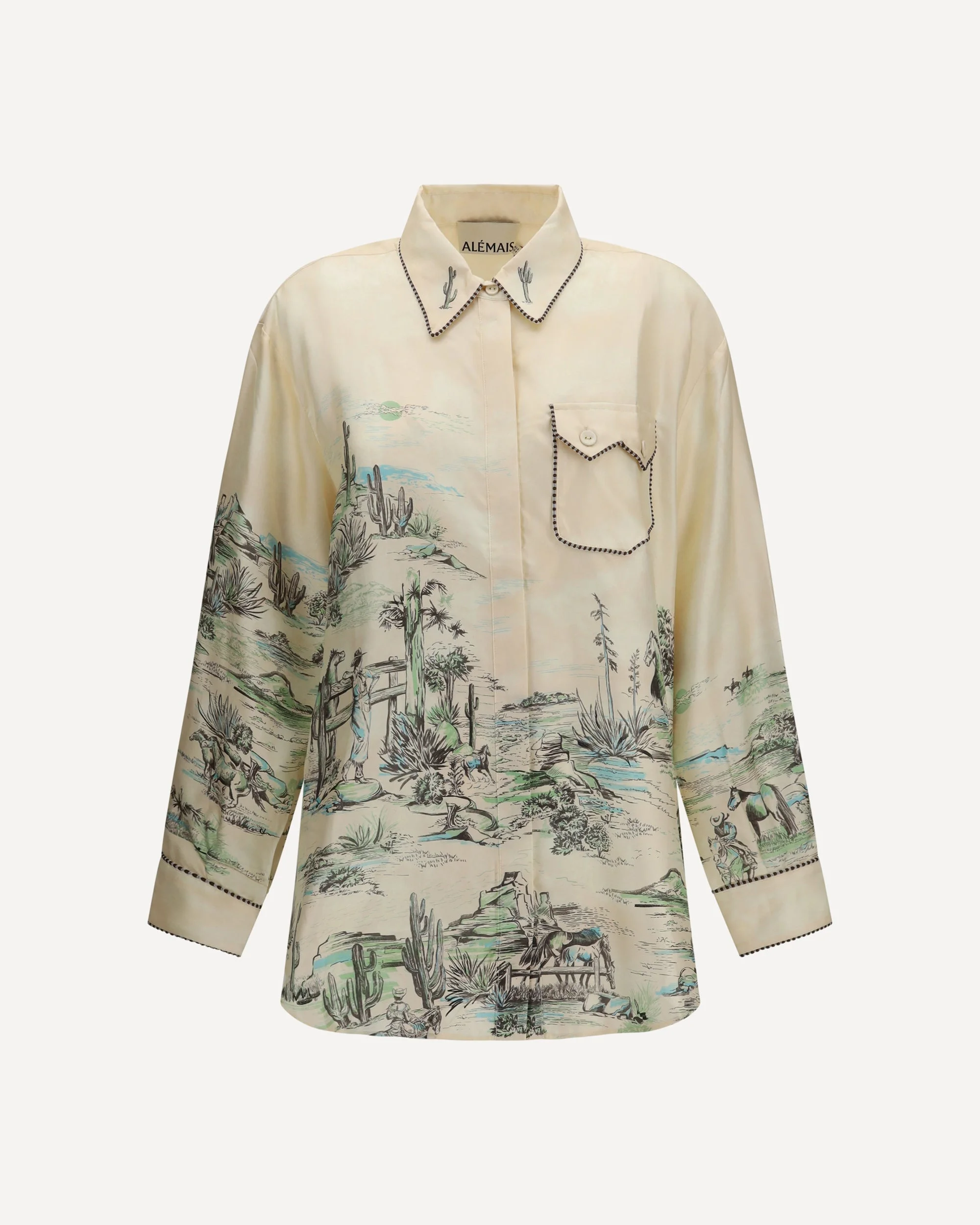 Scout silk twill Shirt - 1