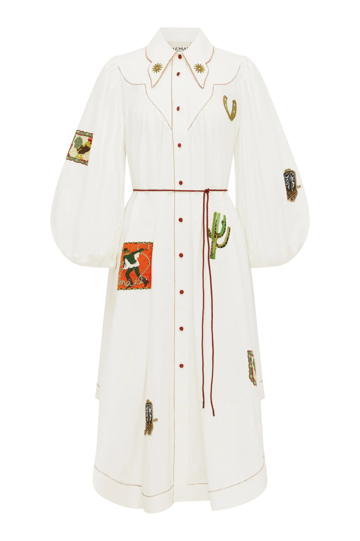 Westwood Embellished Shirtdress - 1