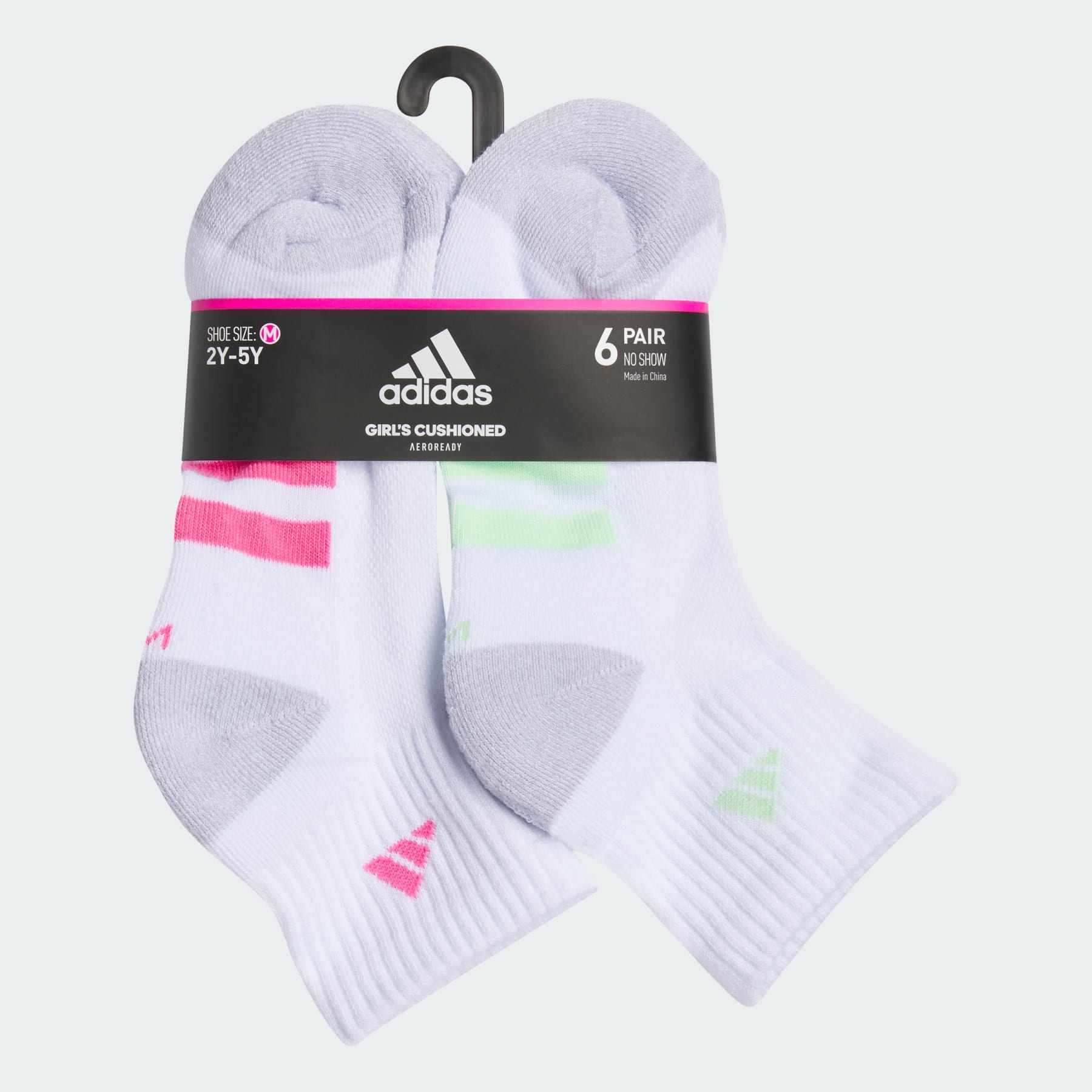 Athletic Cushioned 6-Pack Quarter Socks Kids - 3