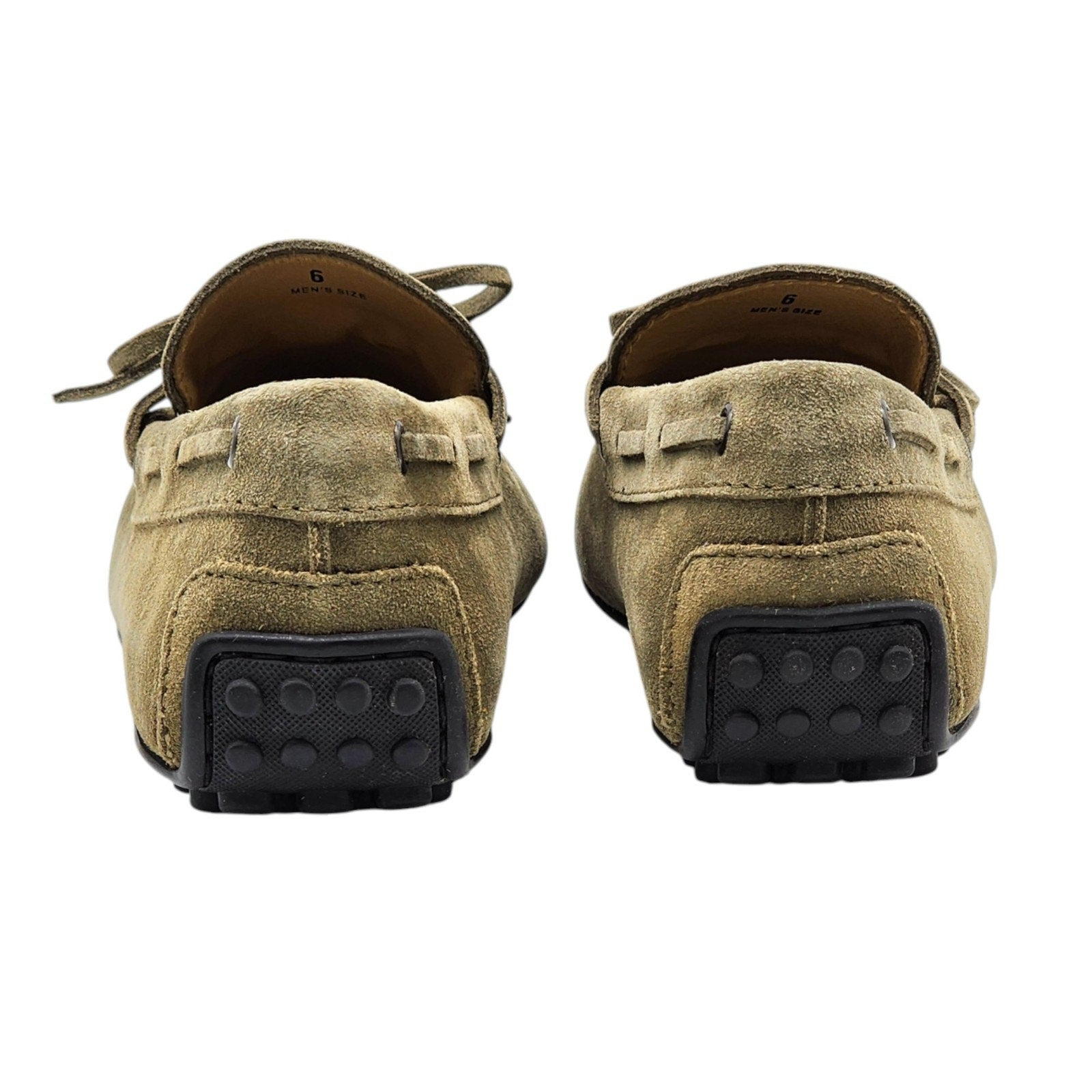 Tod's City Gommino Driving Men's Suede Loafers Light Brown UK 6 US 7.5 - $695 - 5
