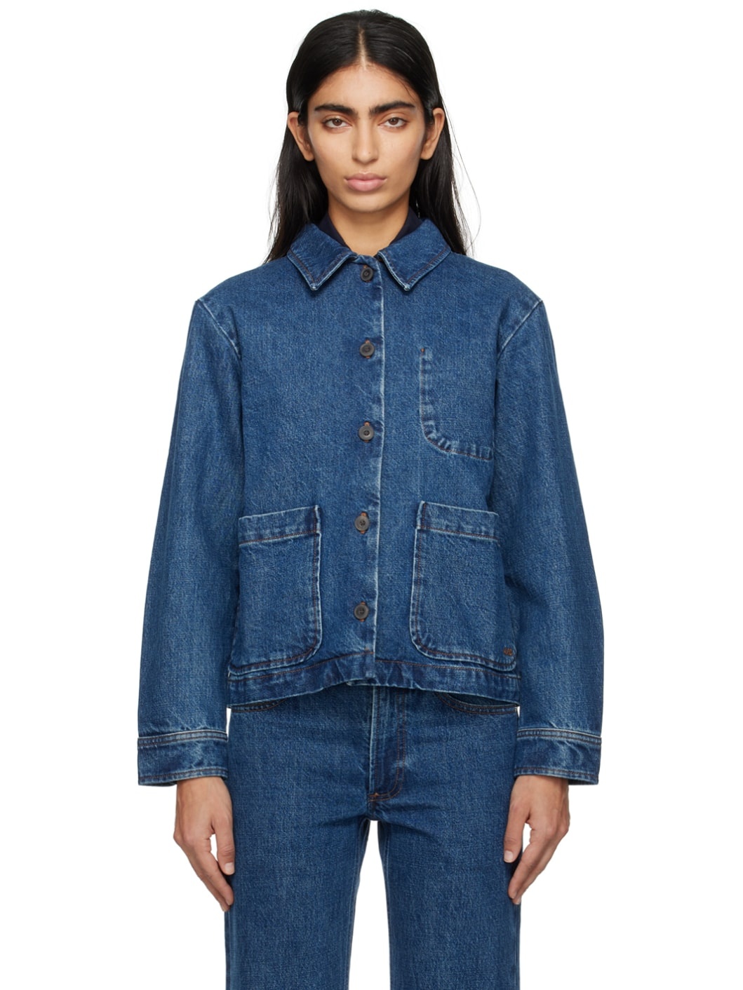 Indigo Nikkie Denim Jacket - 1