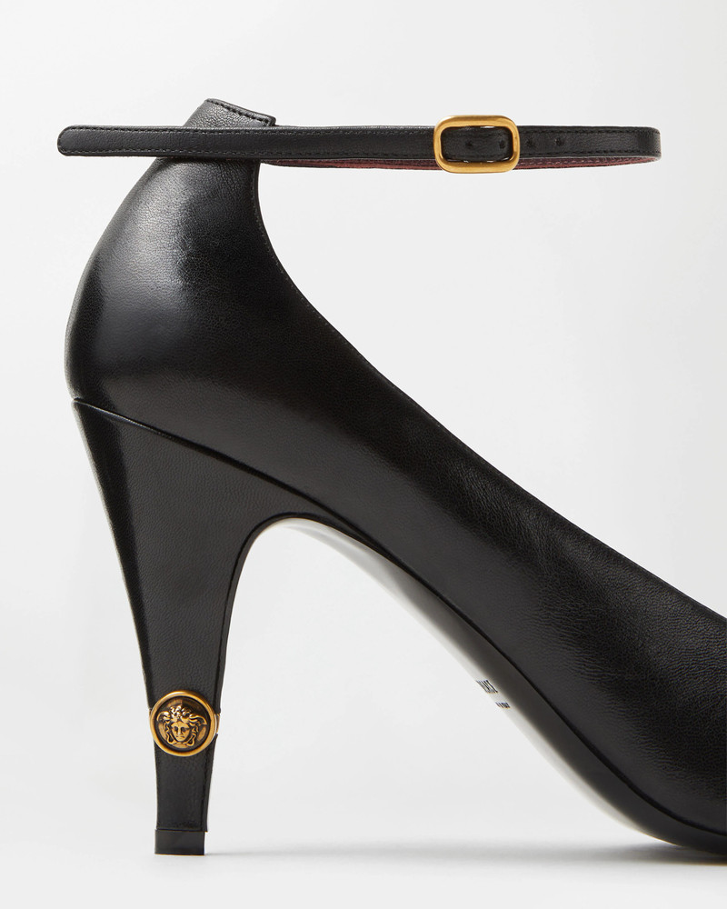 Gianni Leather Pumps 90 mm 6