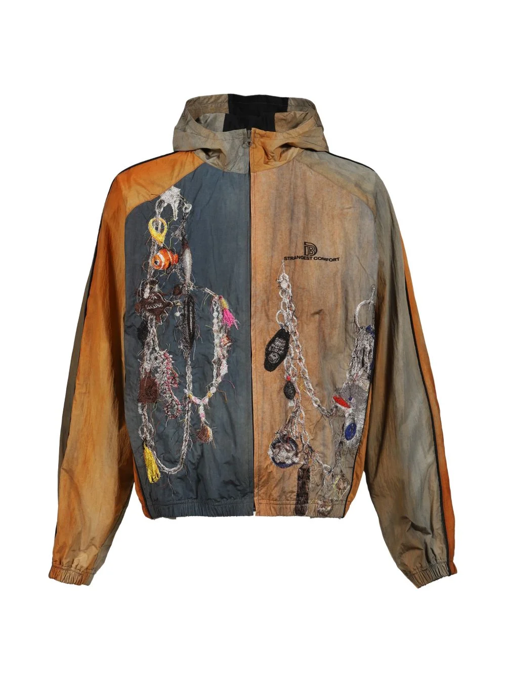 hooded lightweight jacket - 1