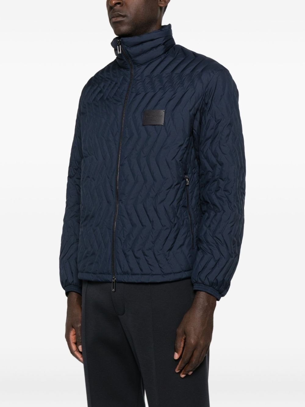 Quilted Down Jacket - 3