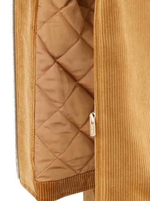 Miu Miu Women Velvet Zip Jacket - 5