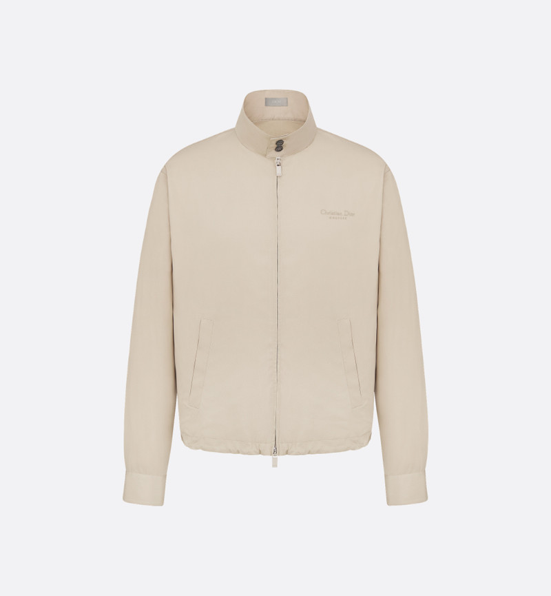 Zipped Shirt with Christian Dior Couture Embroidery 1