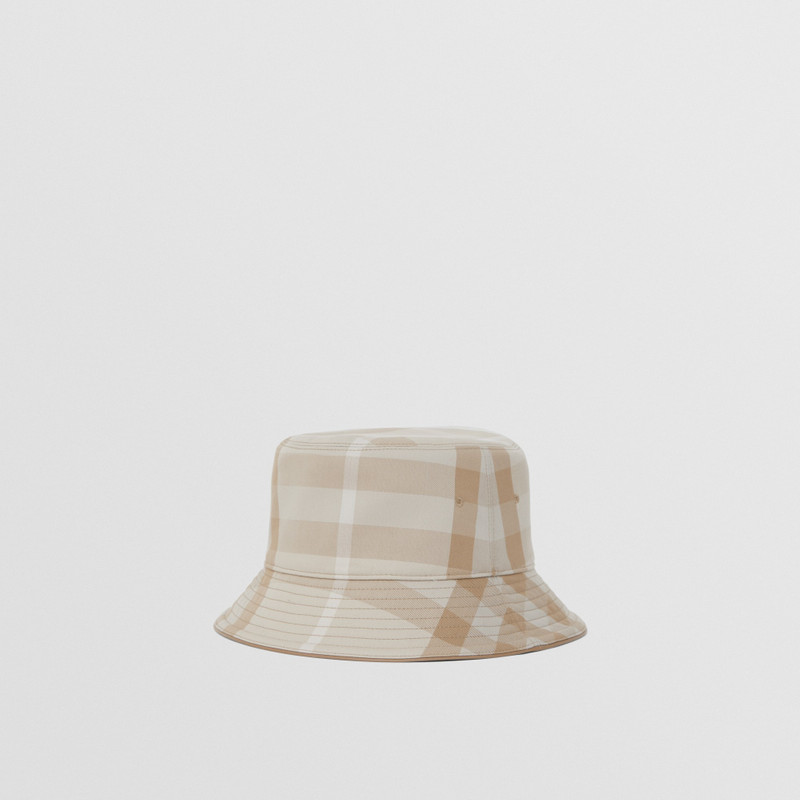 Check Cotton Bucket Hat 4