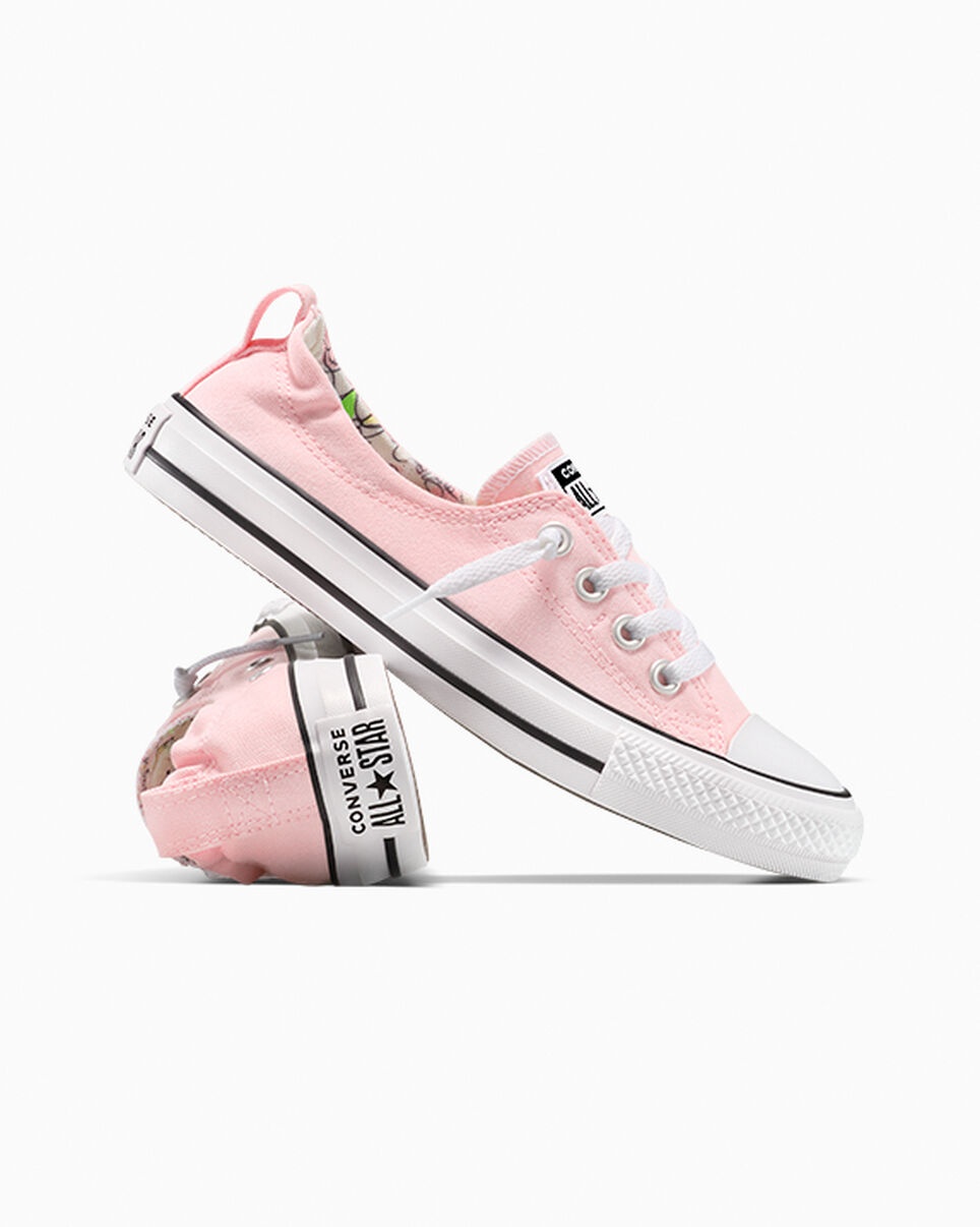 Chuck Taylor All Star Shoreline Pink Lemonade Slip On - 6