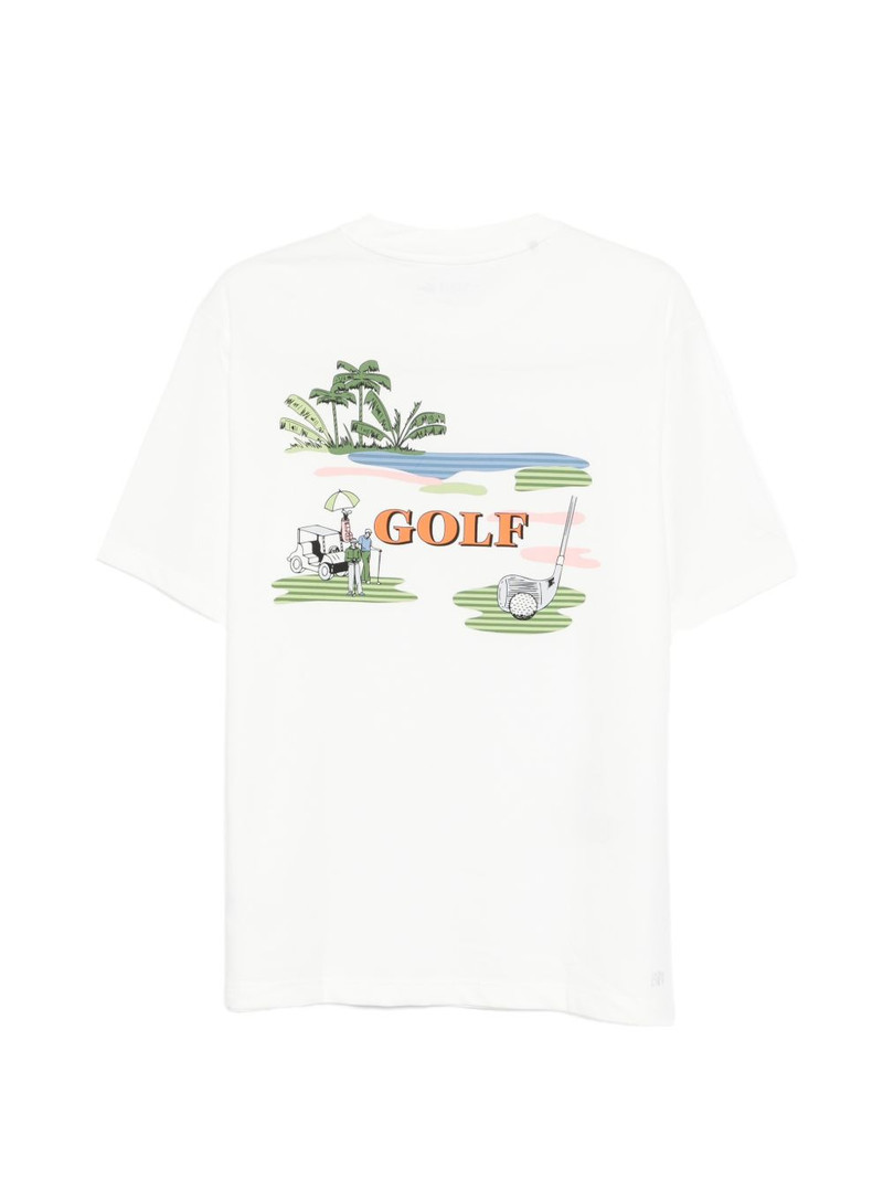 LACOSTE graphic short-sleeve T-shirt outlook