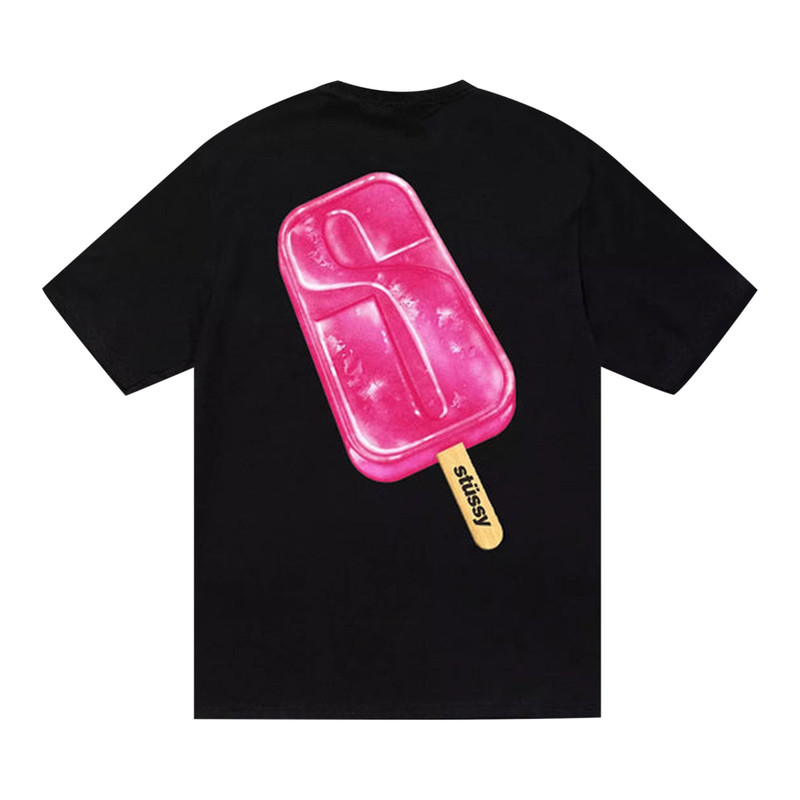 Stüssy Stussy Popsicle Tee 'Black' outlook