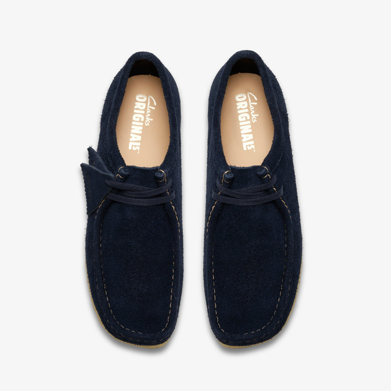Wallabee Navy Suede 6