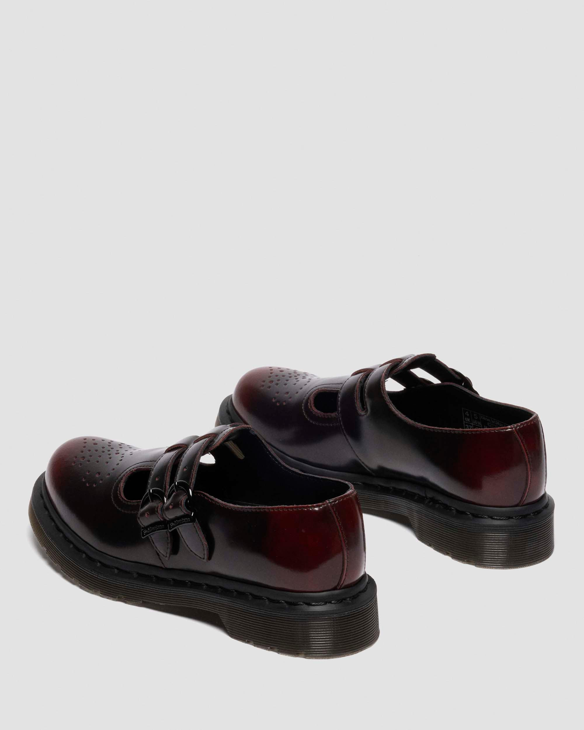 8065 ARCADIA RUB OFF LEATHER MARY JANE SHOES - 9