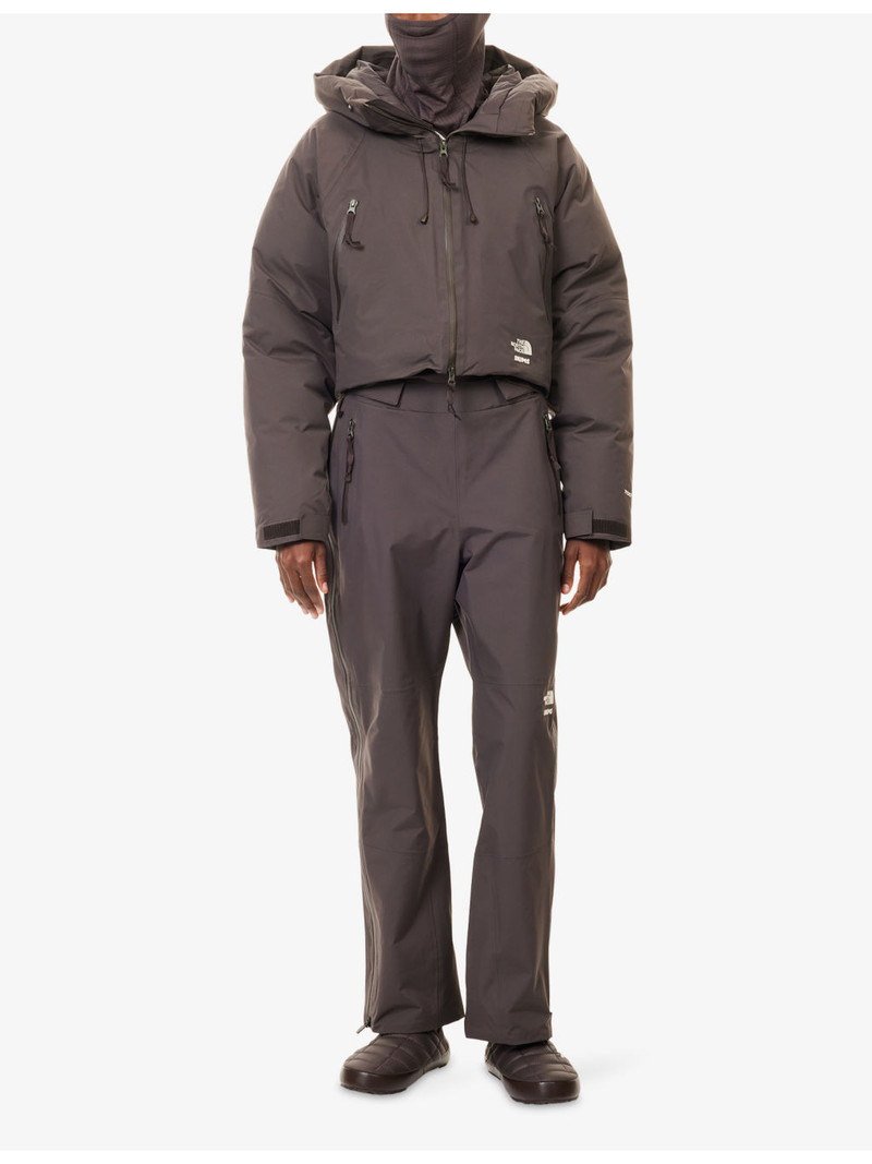 The North Face The North Face x SKIMS Cropped Hooded Shell-Down Jacket outlook