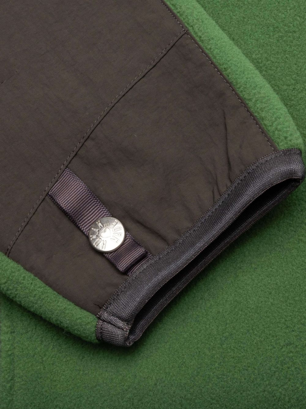 fleece panelled jacket - 5