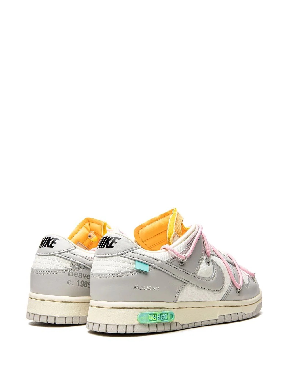 x Off-White Dunk Low sneakers - 3