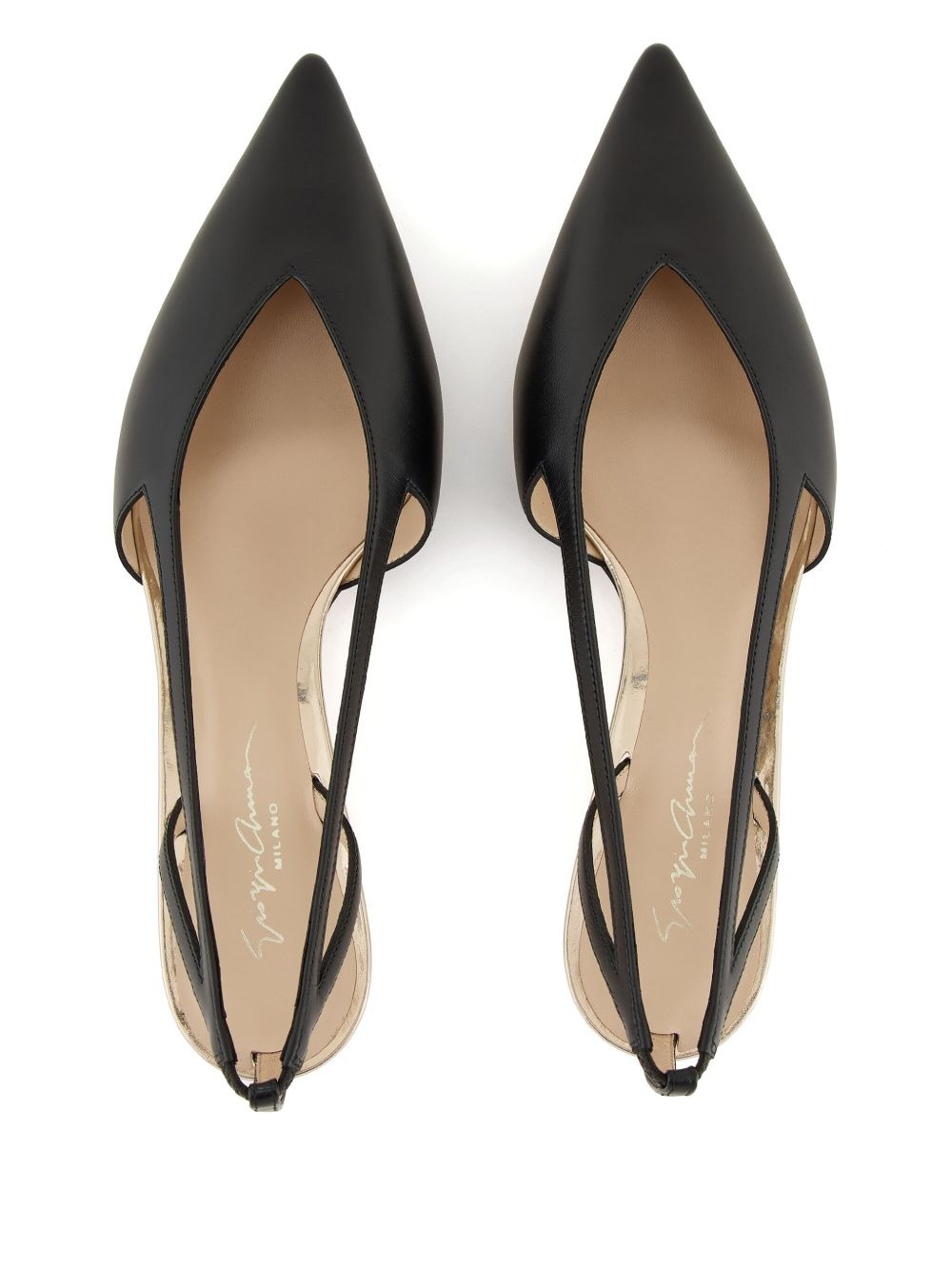 35mm leather pumps - 4