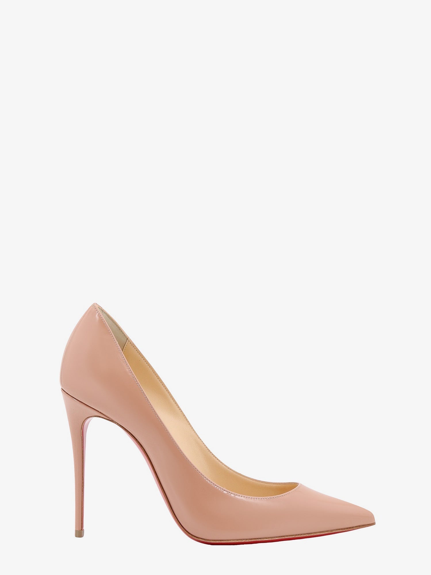 Christian Louboutin Kate 100 Patent Leather Dã©Colletã© - 1