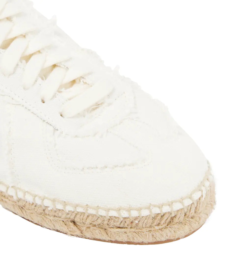 Canvas espadrille sneakers - 6