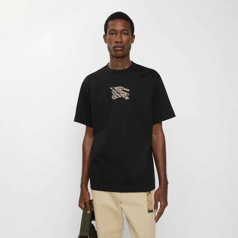 Burberry EKD Check Cotton T-shirt outlook