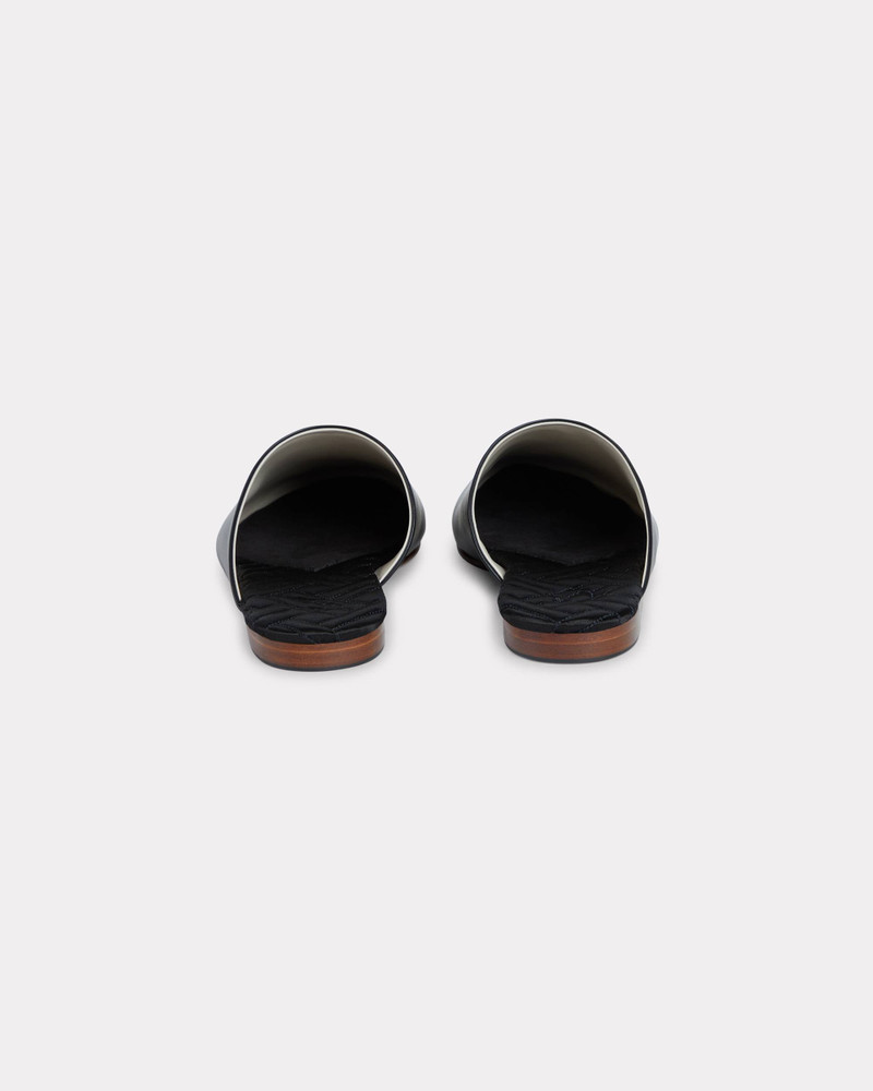 'KENZO-Luke' mules in leather 2