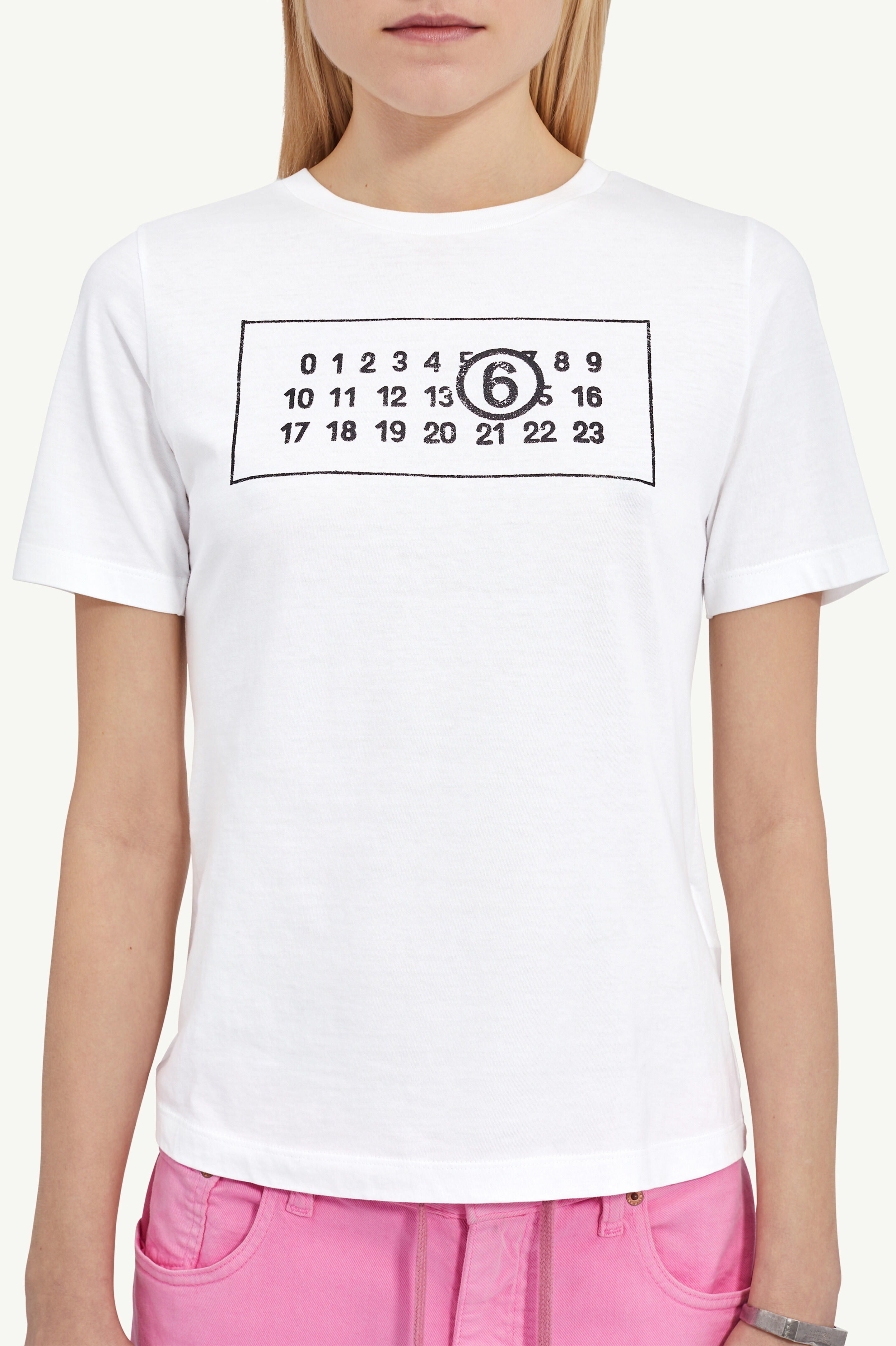 Cotton Jersey Numeric T-Shirt - 5