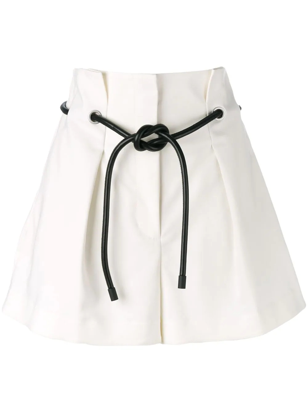 origami pleated shorts - 1