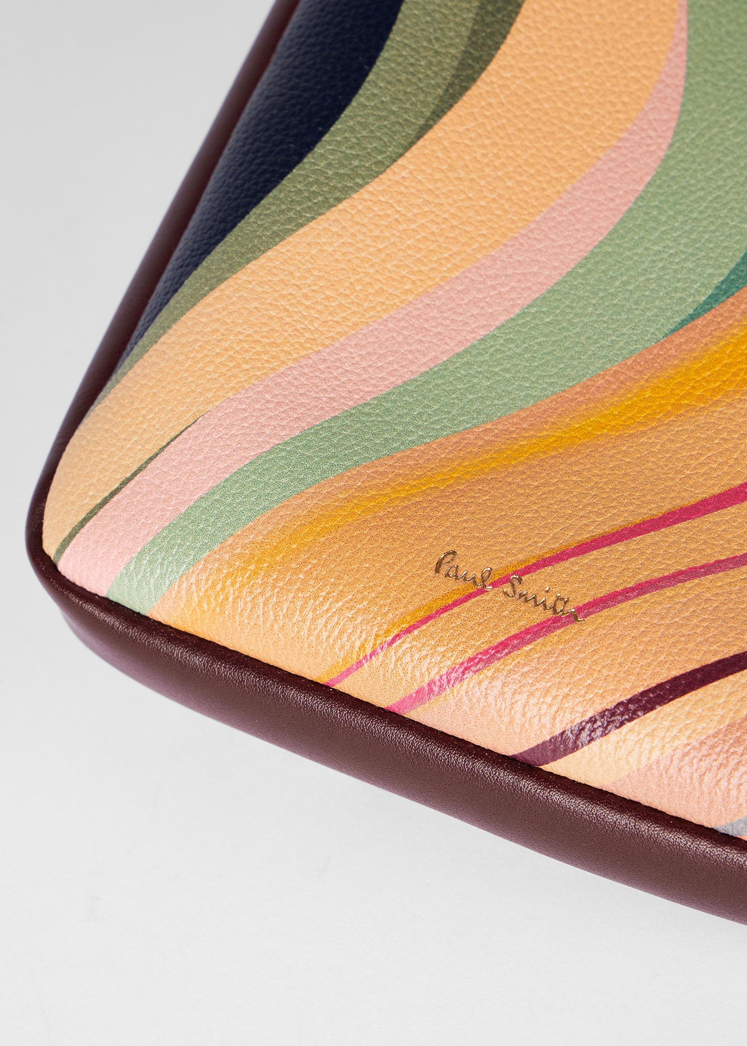 Women's 'Swirl' Leather Pouch Bag - 6
