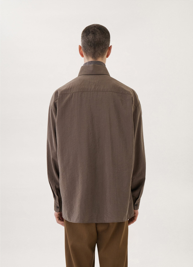 REGULAR COLLAR TWISTED SHIRT
DRY SILK 3