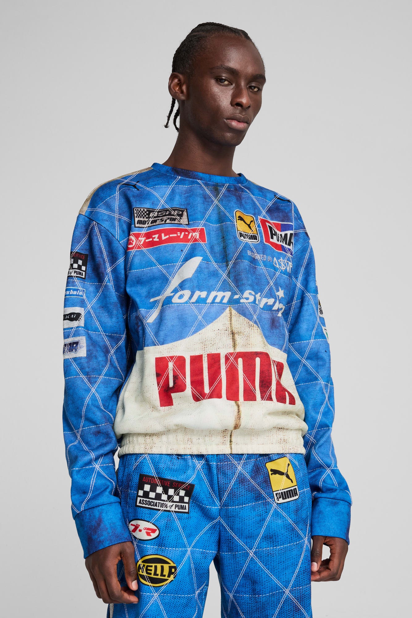 A$AP ROCKY x PUMA Quilted Sweatshirt - 3