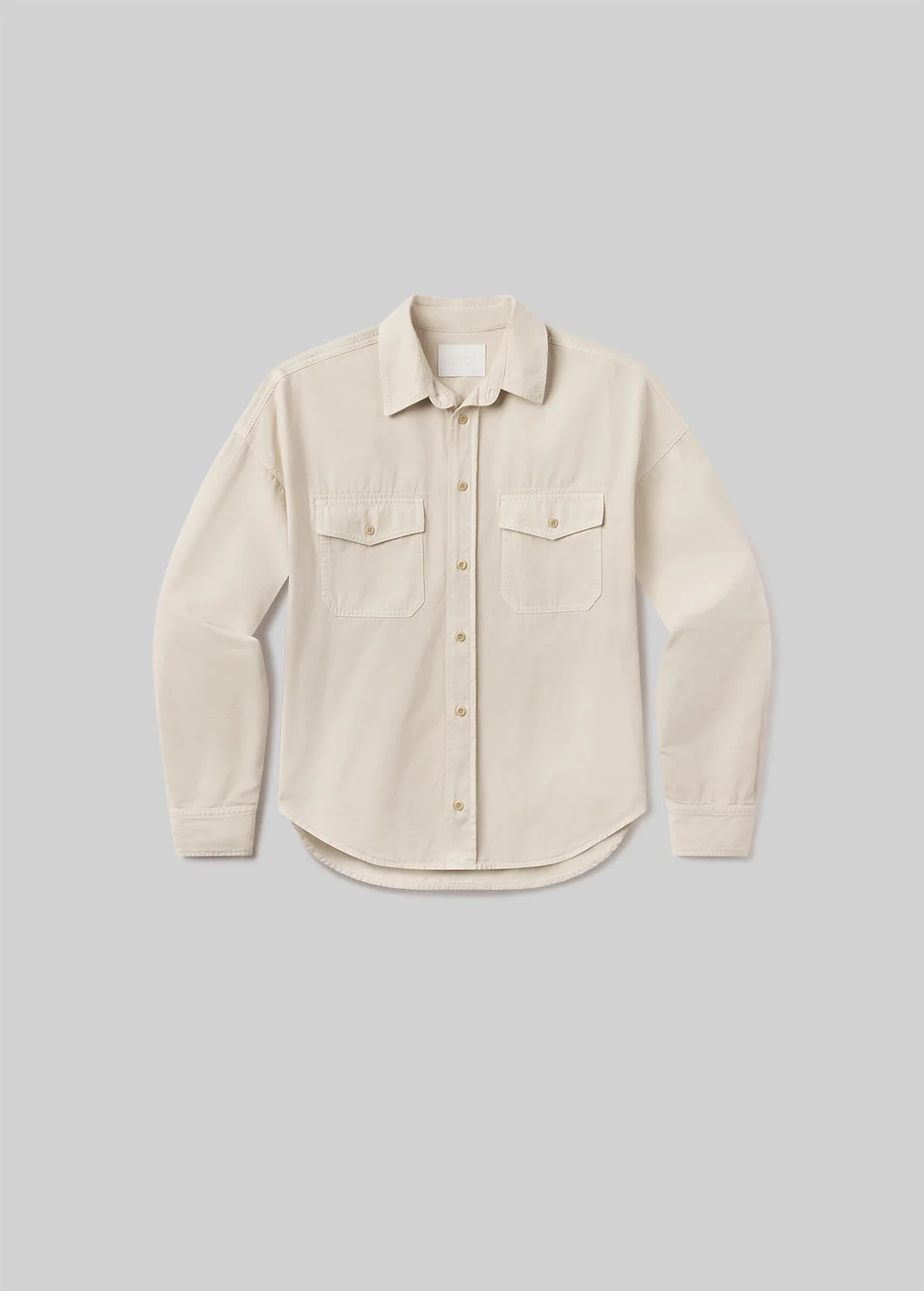 Shigoto Shirt In Light Taupe - 1