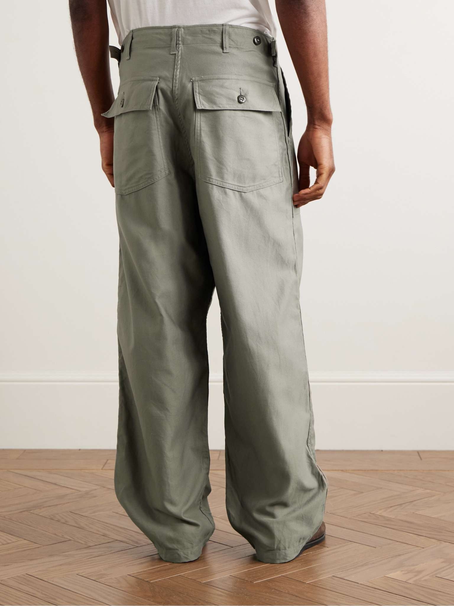Baker Straight-Leg Cotton Trousers - 4